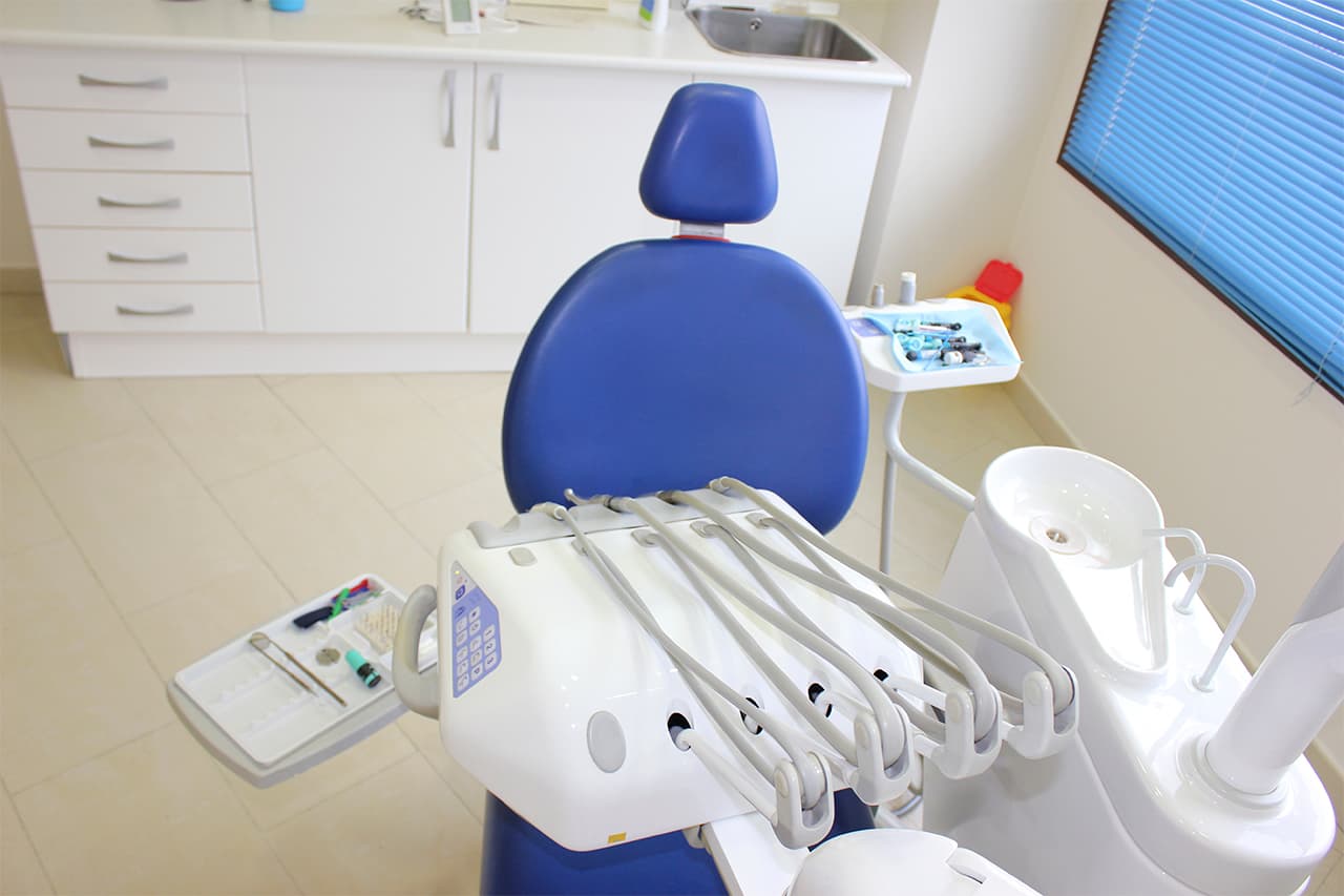 Instalaciones modernas de la Clínica Dental María Gómez Palacios de Cartaya (Huelva)